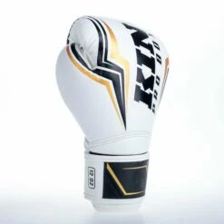 King Pro Boxing BG THOR - White/gold -Fighters Europe Store KPBBG THOR WH07