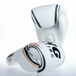 King Pro Boxing BG THOR - White/gold -Fighters Europe Store KPBBG THOR WH08