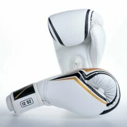 King Pro Boxing BG THOR - White/gold -Fighters Europe Store KPBBG THOR WH09