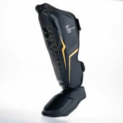 King Pro Boxing Shin Guards THOR - Black/gold 9 King Pro Boxing Shin Guards THOR - Black/gold -Fighters Europe Store KPBSGL THOR BK03
