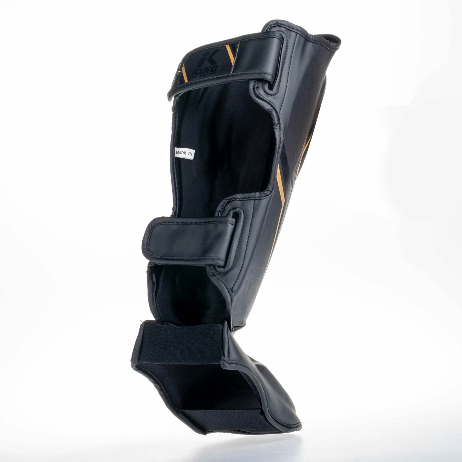 King Pro Boxing Shin Guards THOR - Black/gold 7 King Pro Boxing Shin Guards THOR - Black/gold - Image 5