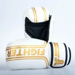 Fighter Open Gloves Stripe - SGP Edition - White/gold -Fighters Europe Store OHFS 04 05 8de71ea5 3c8f 4d21 ba40 2e9f4bc323c4