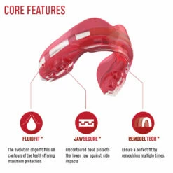 SAFEJAWZ Ortho Series Self-Fit Mouthguard For Braces - Pink -Fighters Europe Store SW ortho ice pink feature 2000x c4dd7c1c 7e15 4b33 9976 84f685918f7b