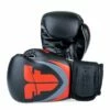 Fighter Boxing Gloves Spikes - Black/red, TH1612PUSBR -Fighters Europe Store TH1612PUSBR01
