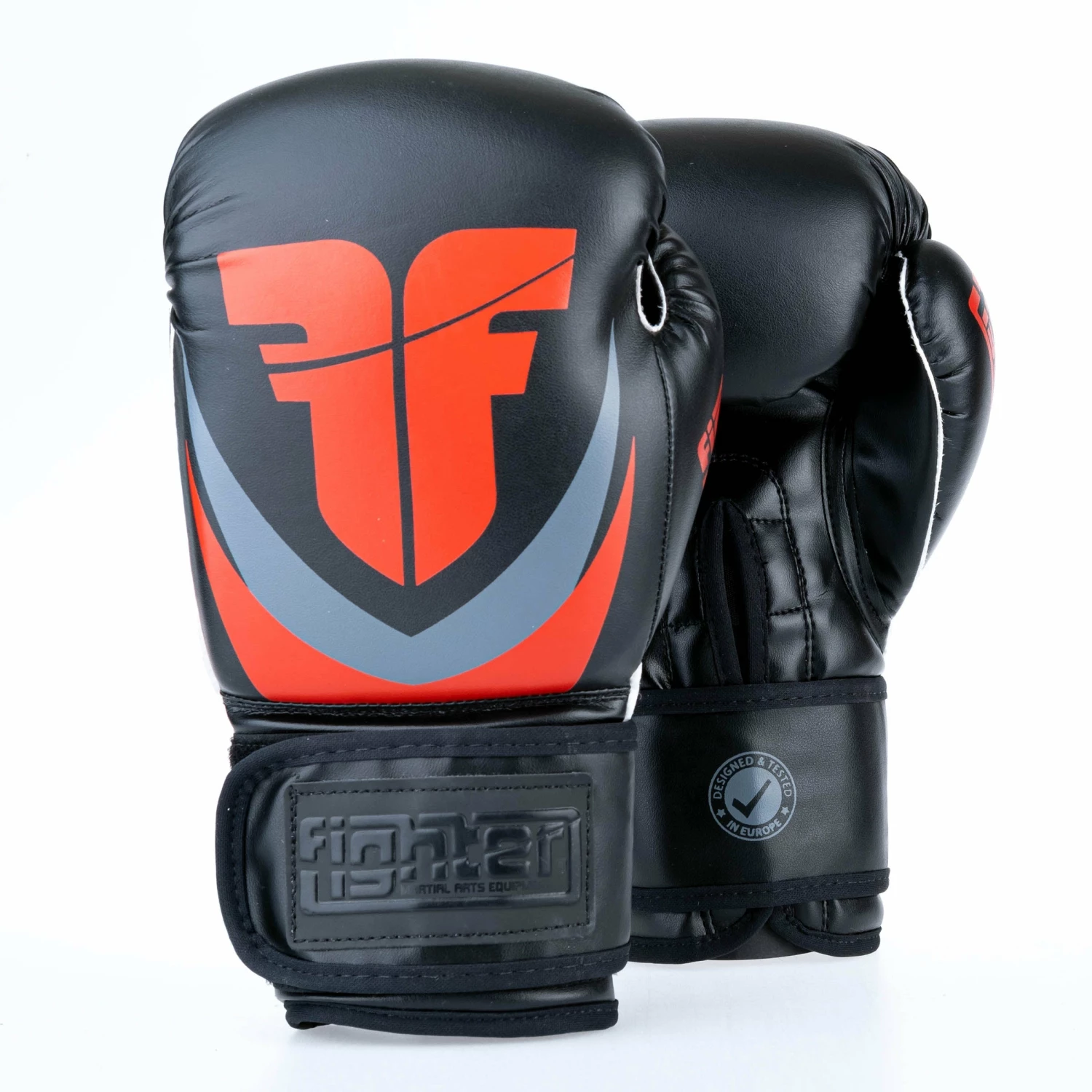 Fighter Boxing Gloves Spikes - Black/red, TH1612PUSBR 12 Fighter Boxing Gloves Spikes - Black/red, TH1612PUSBR - Image 10