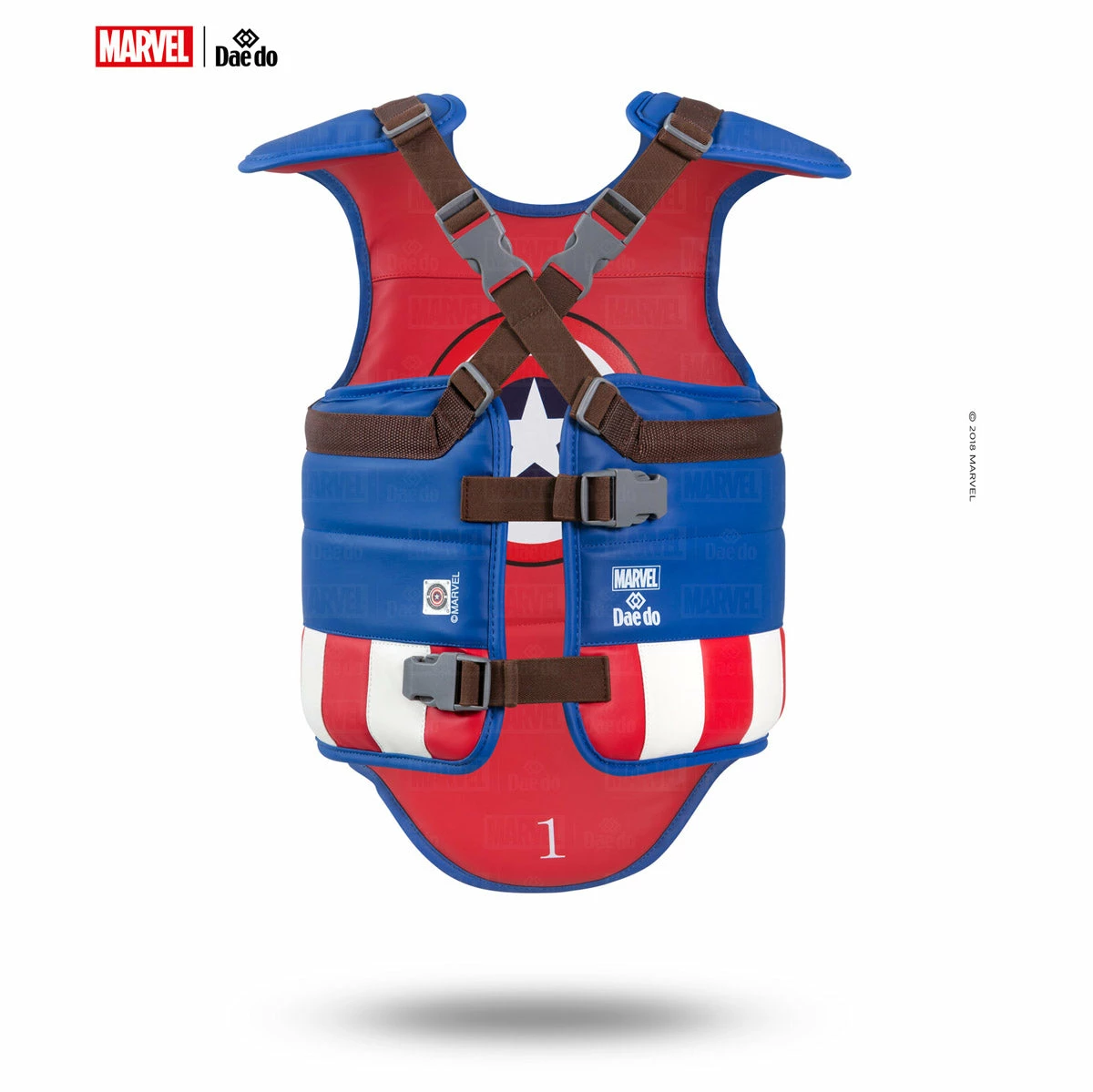 Daedo Captain America Trunk Protector, MARV5031 4 Daedo Captain America Trunk Protector, MARV5031 - Image 2