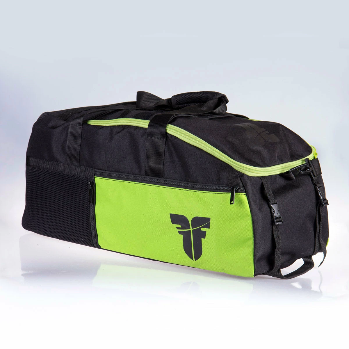 Fighter Sports Bag LINE XL - Lime Green/black, FTBP-04 4 Fighter Sports Bag LINE XL - Lime Green/black, FTBP-04 - Image 2