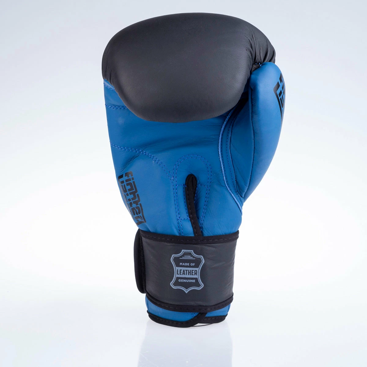 Fighter Boxing Gloves SPLIT- Matt Blue/black, FBG-001BBL 12 Fighter Boxing Gloves SPLIT- Matt Blue/black, FBG-001BBL - Image 10