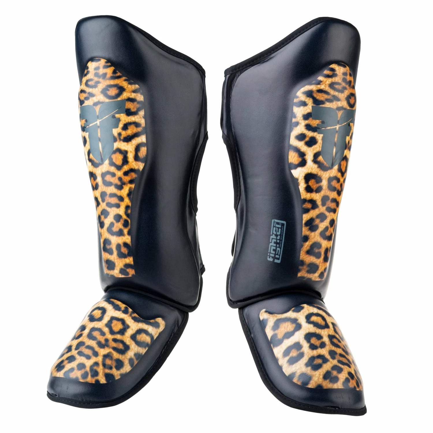 Fighter Shinguards Thai - Jungle Series - Leopard, JE1573LE 3 Fighter Shinguards Thai - Jungle Series - Leopard, JE1573LE