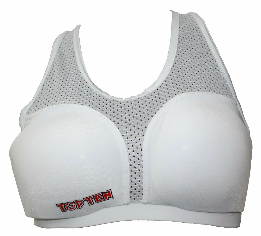 Chest Guard Top Ten Cool Guard - White, 0093-1 3 Chest Guard Top Ten Cool Guard - White, 0093-1