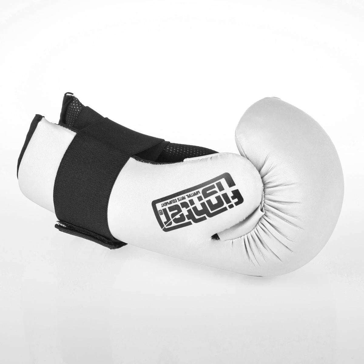 Fighter Open Gloves Strap - White, FOG-001W 7 Fighter Open Gloves Strap - White, FOG-001W - Image 5