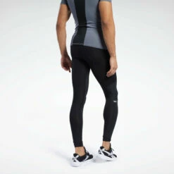 Reebok Workout Ready Compression Tights - Black, FP9107 -Fighters Europe Store b5b70d13785f0c95bc9880e1baf537de
