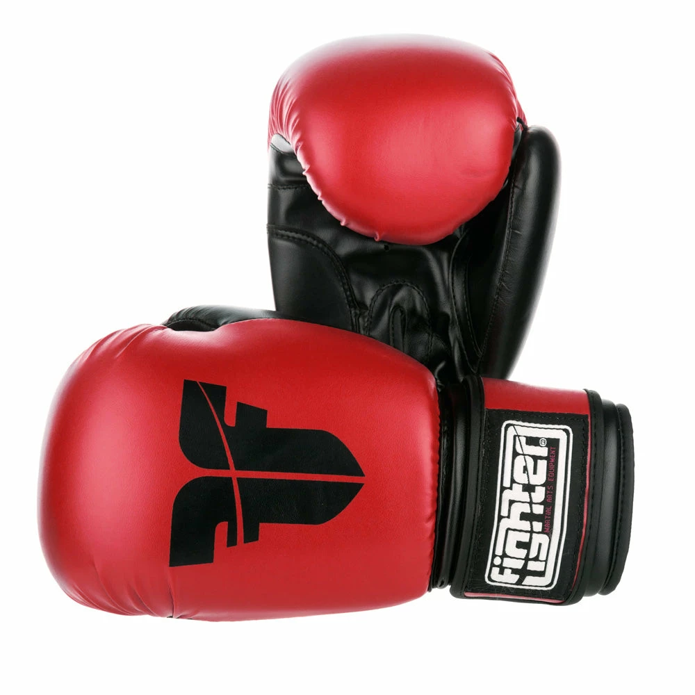 Fighter Basic Gloves - Red/black, 1376APURD 3 Fighter Basic Gloves - Red/black, 1376APURD