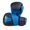 Fighter Boxing Gloves SPLIT- Matt Blue/black, FBG-001BBL