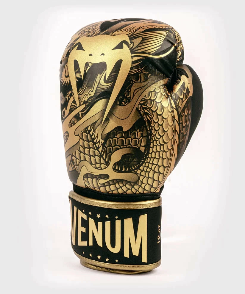 Venum Boxing Gloves Dragon's - Black/bronze 5 Venum Boxing Gloves Dragon's - Black/bronze - Image 3