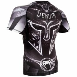 Venum Gladiator 3.0 Rashguard -Fighters Europe Store bab63180a6dffd952a9bd454abe64a95bc723ba4 rash gladiator ss black white 1500 03