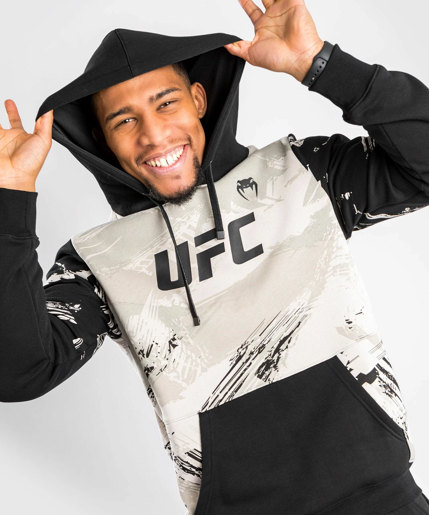 Venum UFC Hoodie Authentic Fight Week 2.0 - Black/white 10 Venum UFC Hoodie Authentic Fight Week 2.0 - Black/white - Image 8