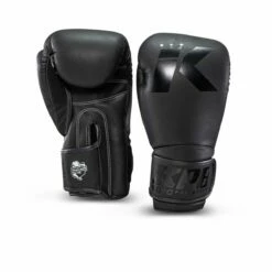 King Pro Boxing Boxing Gloves Pellis - Black