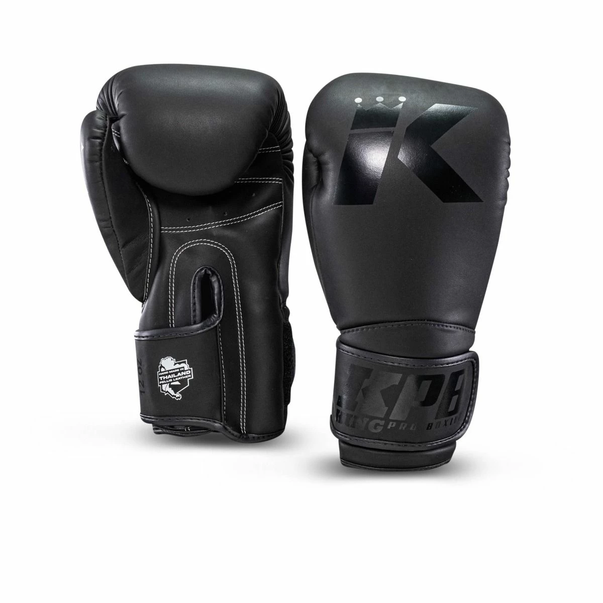King Pro Boxing Boxing Gloves Pellis - Black 3 King Pro Boxing Boxing Gloves Pellis - Black