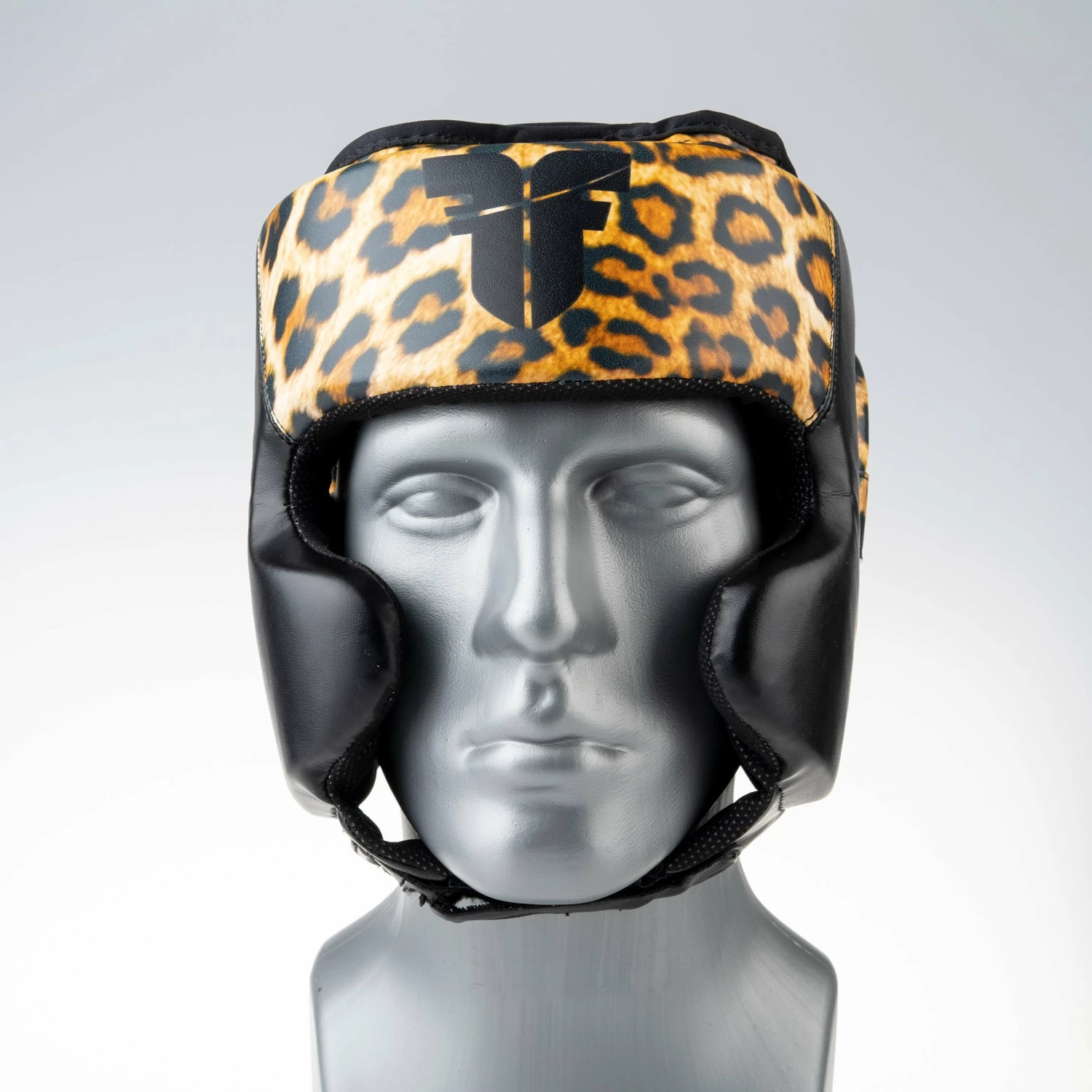 Fighter Headguard Sparring Pro Jungle Series - Leopard, JE2796LE 5 Fighter Headguard Sparring Pro Jungle Series - Leopard, JE2796LE - Image 3