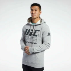 Reebok UFC FG Hoodie - Grey, FK2342