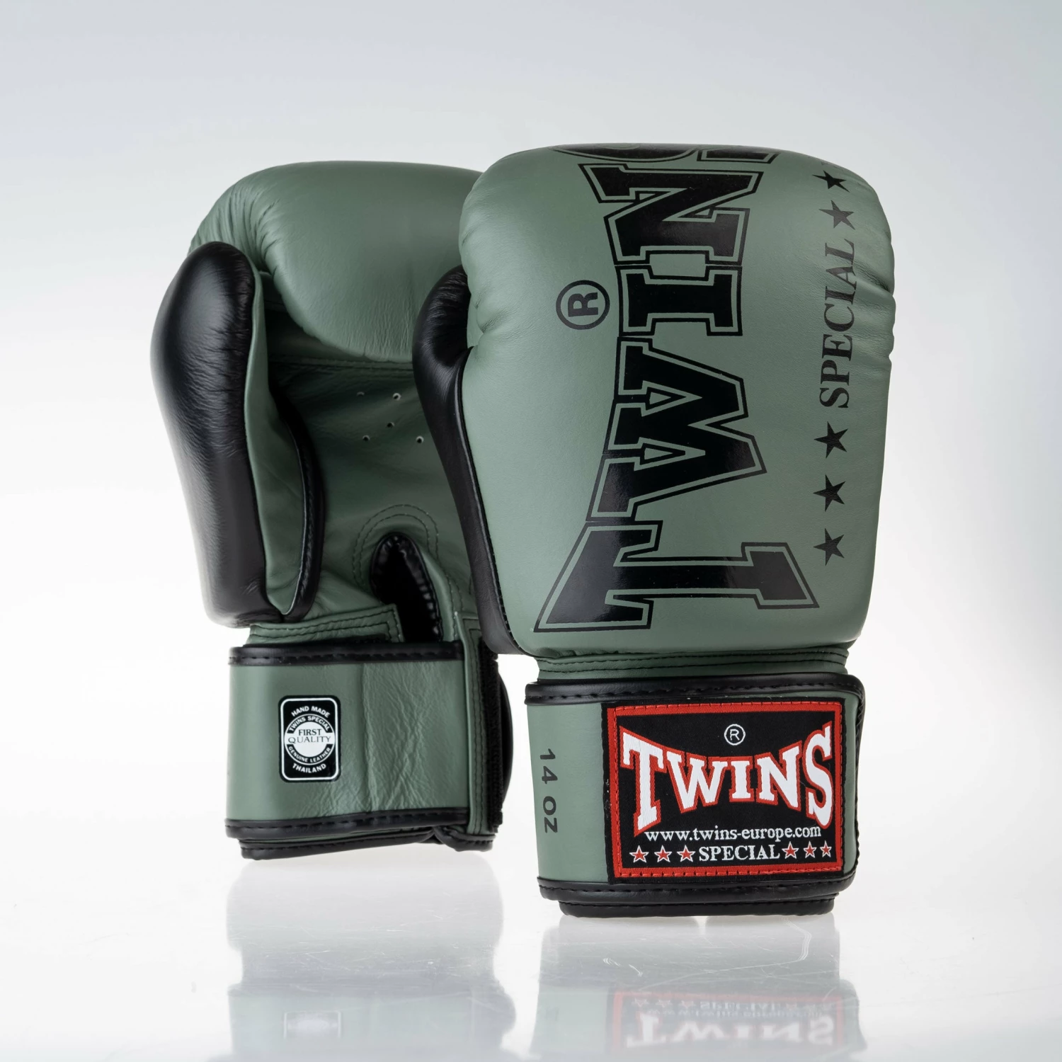 Boxing Gloves Twins - Khaki, BGVL-8-GREEN 6 Boxing Gloves Twins - Khaki, BGVL-8-GREEN - Image 4