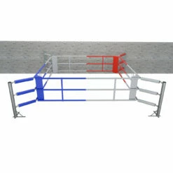 Floor Boxing Ring Fighter Wall II With 3 Ropes, BRF-NF2W