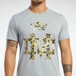 Reebok Combat Conor McGregor Tee - Grey, FM1493 -Fighters Europe Store cf65bf28a58b44962445273417522065