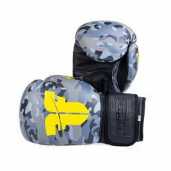 Fighter Boxing Gloves SIAM - Grey Camo, FBG-003C