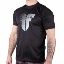 Fighter Training T-Shirt - Black, FTSC-01