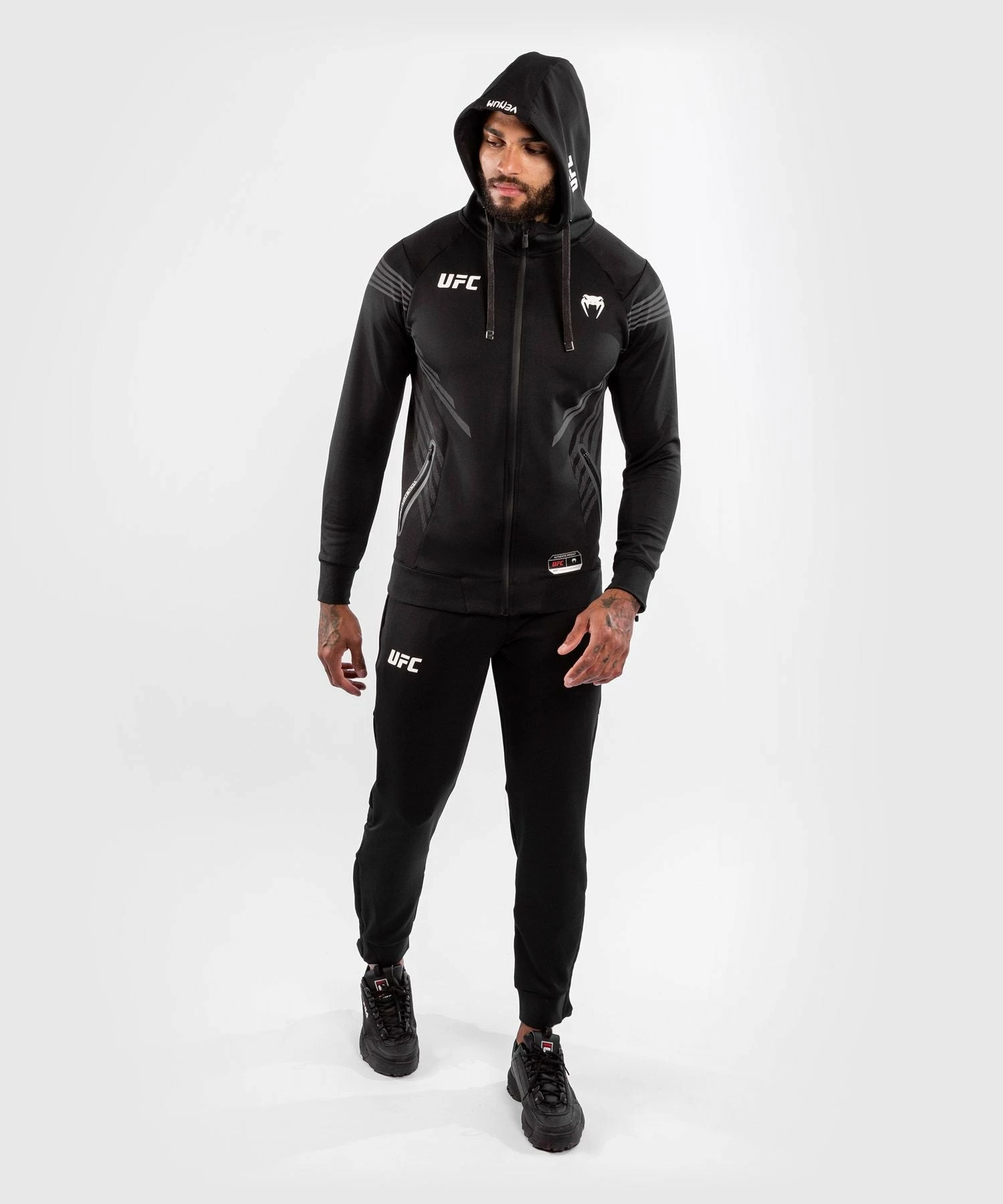 Venum UFC Hoodie Authentic Fight Night - Black 11 Venum UFC Hoodie Authentic Fight Night - Black - Image 9