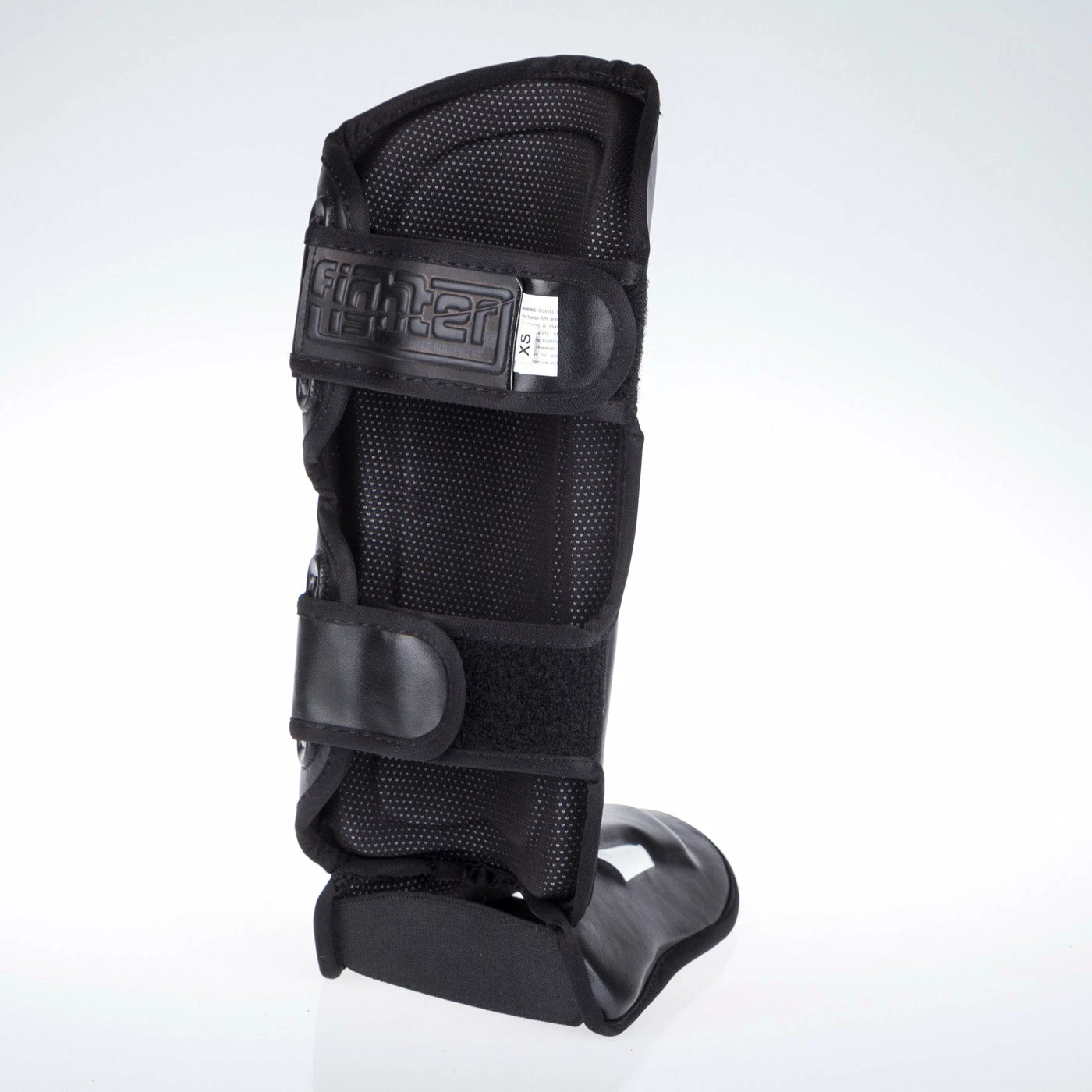 Fighter Shinguards Thai Ergo - Black/white, FSG-004BW 6 Fighter Shinguards Thai Ergo - Black/white, FSG-004BW - Image 4