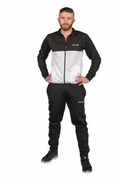 Fitness Suit TOP TEN Slim Fit - Black/white, 7721-91