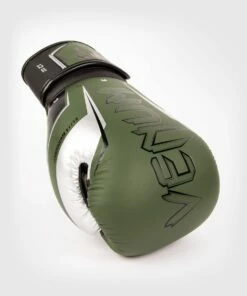 Venum Boxing Gloves Elite Evo - Khaki 12 Venum Boxing Gloves Elite Evo - Khaki -Fighters Europe Store daa08458cf53a601cb647d08eaaf5428a4a350b4 BG ELITE EVO KHAKI SILVER 08