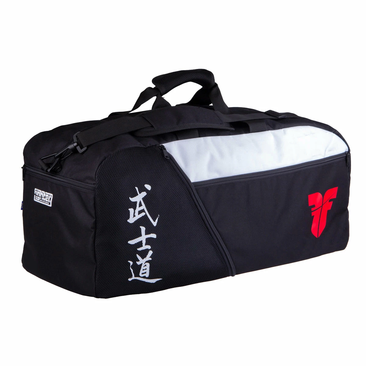 Sports Bag FIGHTER Calligraphy - Black, FTS-01 3 Sports Bag FIGHTER Calligraphy - Black, FTS-01