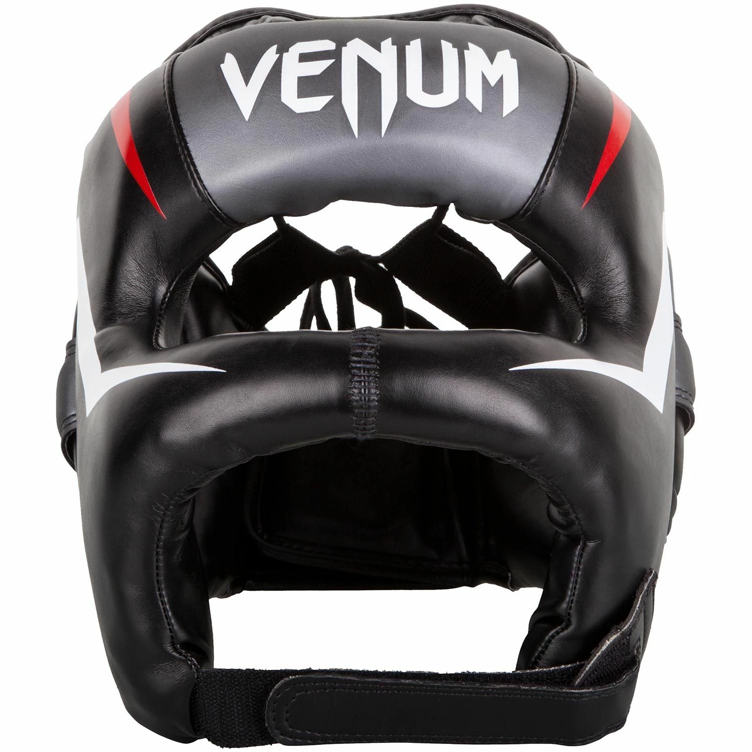 Venum Headguard Elite Iron - Black/white 4 Venum Headguard Elite Iron - Black/white - Image 2