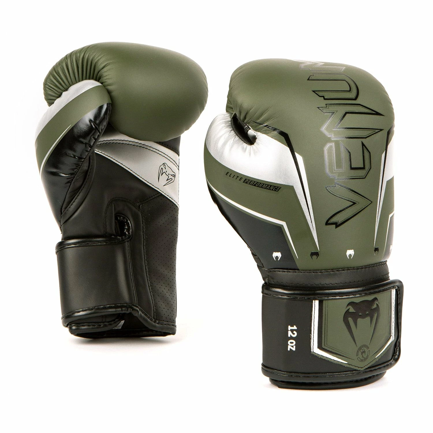 Venum Boxing Gloves Elite Evo - Khaki 3 Venum Boxing Gloves Elite Evo - Khaki