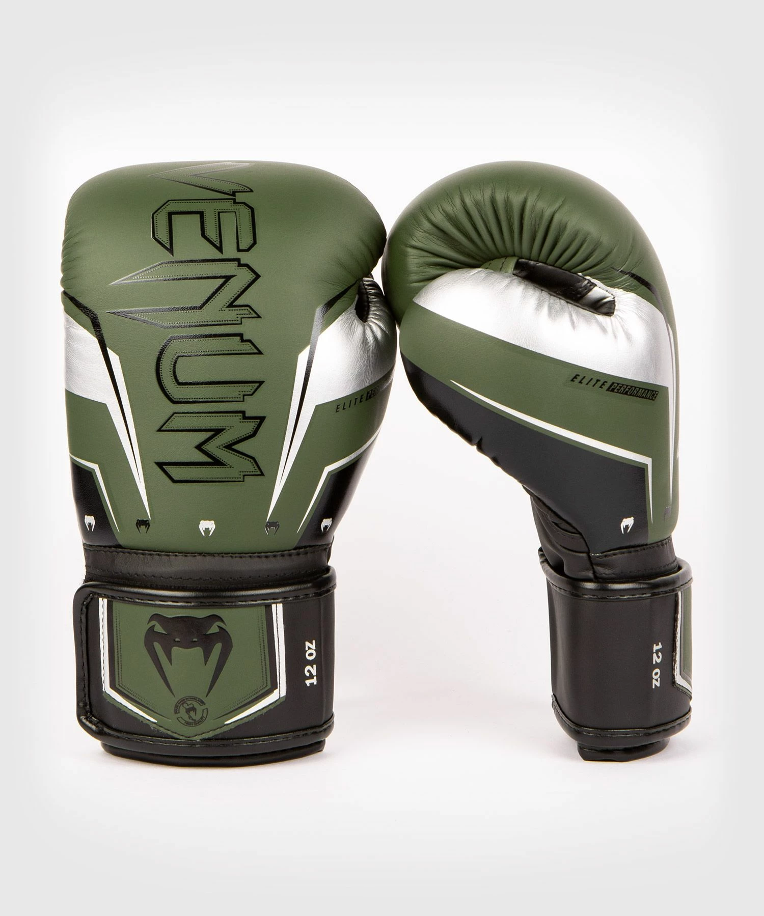 Venum Boxing Gloves Elite Evo - Khaki 7 Venum Boxing Gloves Elite Evo - Khaki - Image 5
