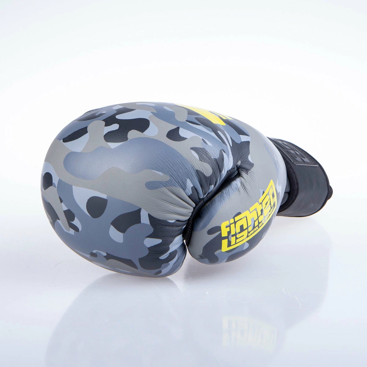 Fighter Boxing Gloves SIAM - Grey Camo, FBG-003C 10 Fighter Boxing Gloves SIAM - Grey Camo, FBG-003C - Image 8