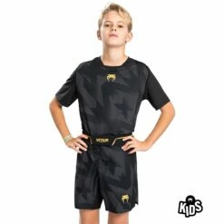Venum Razor Kids MMA Shorts - Black/gold