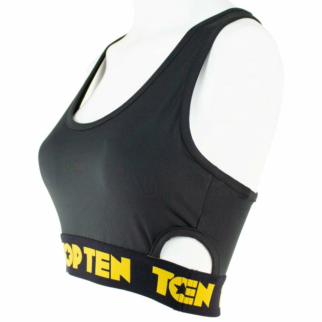 Sports Bra TOP TEN - Black, 0096-90 4 Sports Bra TOP TEN - Black, 0096-90 - Image 2
