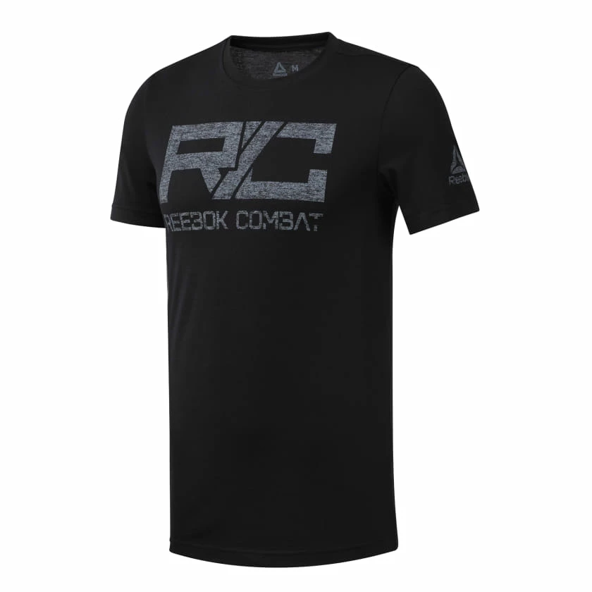 Reebok Combat Core Tee - Black, DZ4688 3 Reebok Combat Core Tee - Black, DZ4688