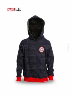 Daedo Hoodie Captain America - Black, MARV50322