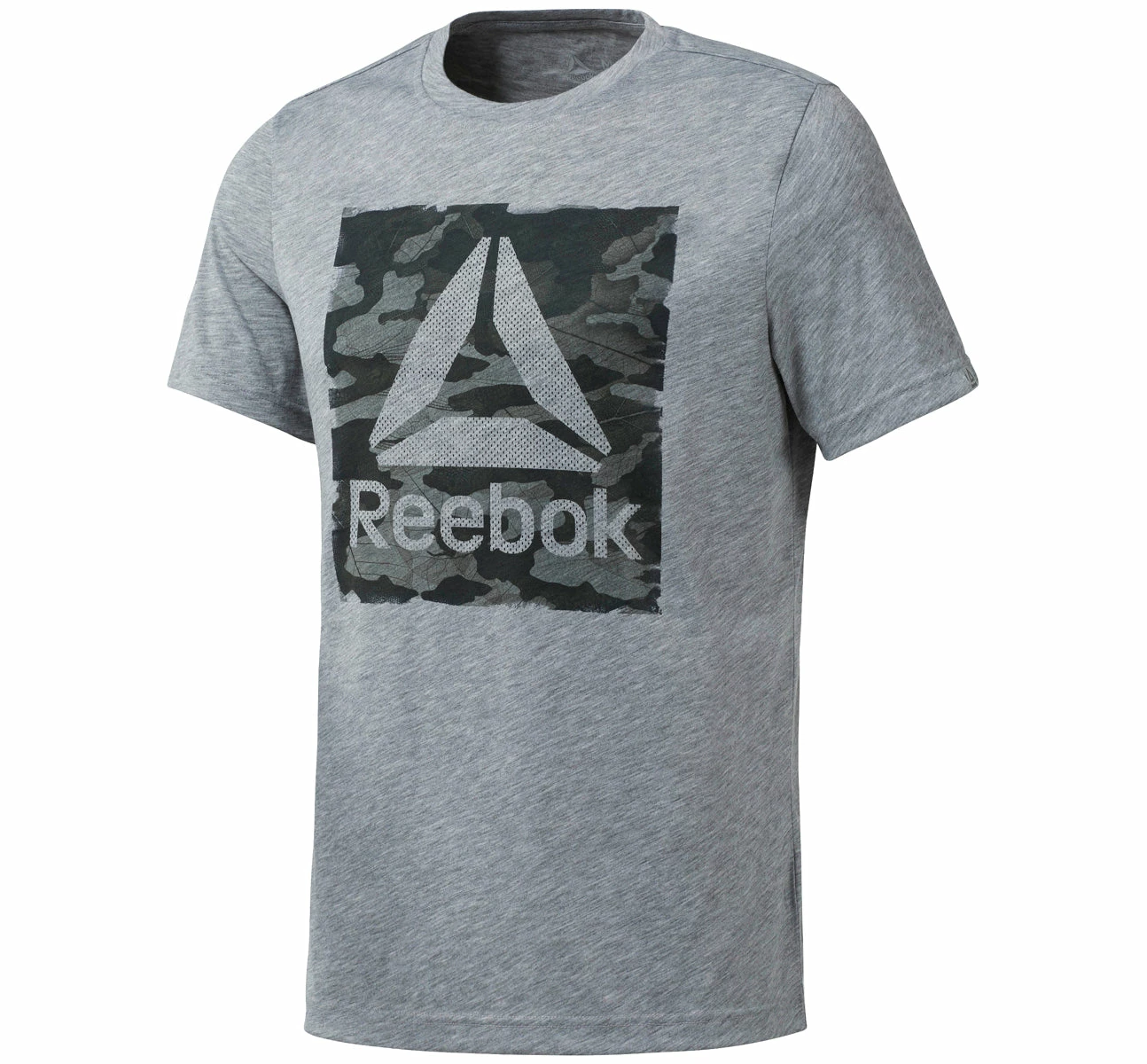 Reebok Camo Logo T-Shirt Grey, CF3849 3 Reebok Camo Logo T-Shirt Grey, CF3849