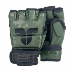 Fighter MMA Gloves Competition - Khaki Camo, FMG-002CKH