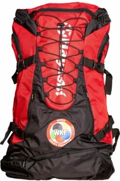 Hayashi WKF Giant Backpack - 8011-4 -Fighters Europe Store hayashi backpack giant black red 8011