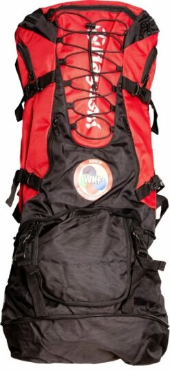 Hayashi WKF Giant Backpack - 8011-4 -Fighters Europe Store hayashi backpack giant black red 8011 big