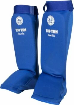 Top Ten IFMA Shin Guards Dae - Blue 8 Top Ten IFMA Shin Guards Dae - Blue -Fighters Europe Store top ten ifma shinguard dae blue 3211 3 right 4