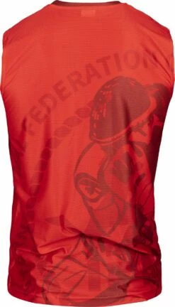 Top Ten Competition Shirt IFMA Salamaa - Red -Fighters Europe Store top ten ifma thai shirt competition red 19281 4 back 1