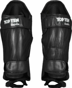 Top Ten IFMA Shinguards Theep - Black 8 Top Ten IFMA Shinguards Theep - Black -Fighters Europe Store top ten instep shinguard ifma theep black 32196 4 rear 3